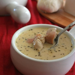 Roasted Garlic Chicken Soup – Low Carb and Gluten-Free