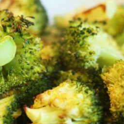 Roasted Garlic Lemon Broccoli Recipe
