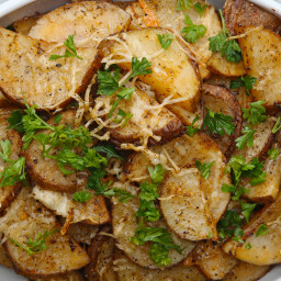 Roasted Garlic Parmesan Potatoes Recipe by Tasty