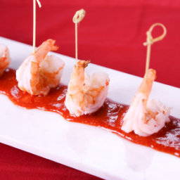 Roasted Garlic Shrimp Cocktail