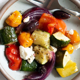Roasted Greek Salad