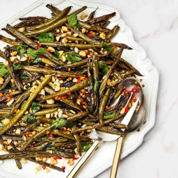Roasted Green Beans Pack a Punch With Ginger, Garlic, and Chiles