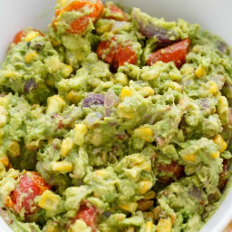 Roasted Guacamole with Bacon