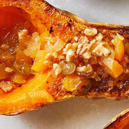 Roasted Honeynut Squash with Spicy Agrodolce