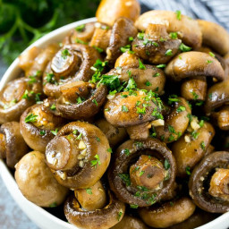 Roasted Mushrooms in Garlic Butter