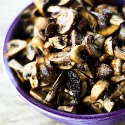 Roasted Mushrooms with Thyme | Make Ahead Mondays