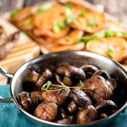 Roasted Mushrooms With Thyme Recipe