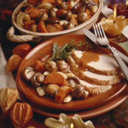 Roasted Mushrooms with Winter Vegetables