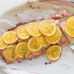 Roasted Orange-Thyme Salmon