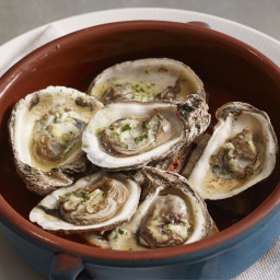 Roasted Oysters with Garlic-Parsley Butter