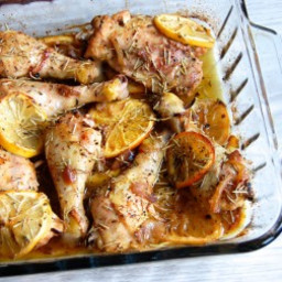 Roasted Paleo Citrus and Herb Chicken