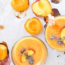 ROASTED PEACH APRICOT SMOOTHIE