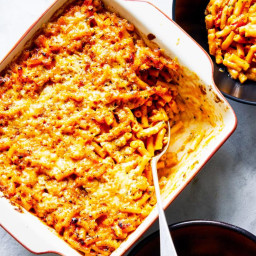 Roasted Pepper Mac and Cheese