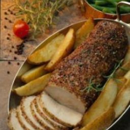 Roasted Peppered Pork Loin
