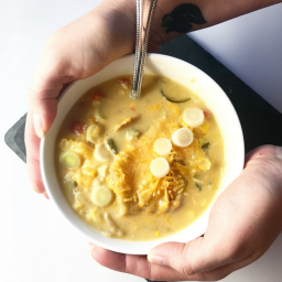 Roasted Poblano, Summer Corn, and Potato Chowder Recipe