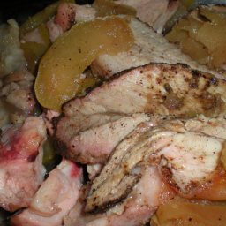 Roasted Pork Loin with Apples and Cinnamon