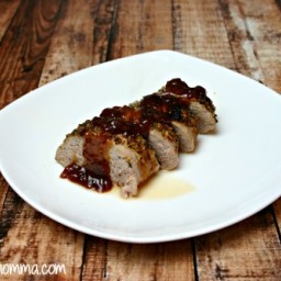Roasted Pork Tenderloin with BBQ Sauce