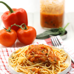 Roasted Red Pepper and Tomato Sauce