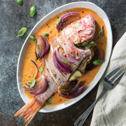 Roasted Red Snapper Curry
