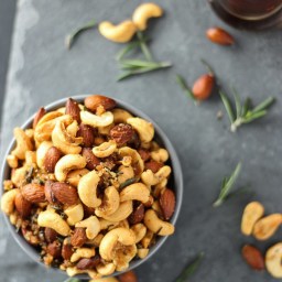 Roasted Rosemary and Cayenne Nuts