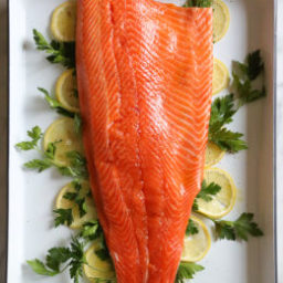Roasted Salmon with Fresh Herbs