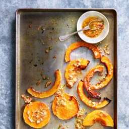 Roasted Squash with Garlic, Lime and Chile