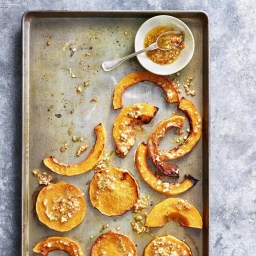 Roasted Squash with Garlic, Lime and Chile