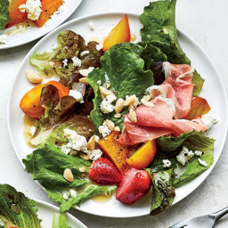Roasted Strawberry Salad With Prosciutto and Golden Beets