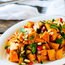 Roasted Sweet Potato Salad