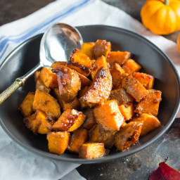 Roasted Sweet Potatoes With Miso Butter and Maple Recipe