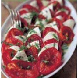 Roasted Tomato Caprese Salad 