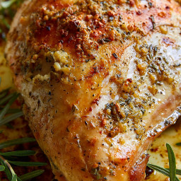 Roasted Turkey Breast with Herb Butter