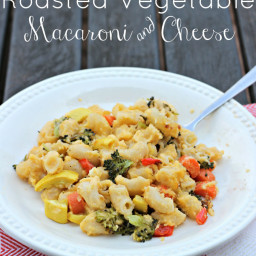 Roasted Vegetable Macaroni and Cheese