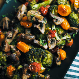 Roasted Vegetables With Italian Herbs Recipe