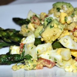 Roasted Asparagus and Egg Salad