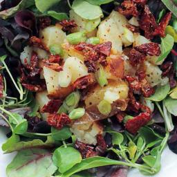 Roasted Potatoes  and  Sun-Dried Tomatoes