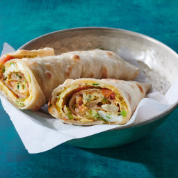 Rolex (Vegetable Omelet and Chapati Roll)