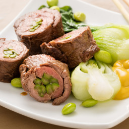 Rolled Beef and Asparagus