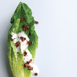 Romaine Hearts with Goat Cheese Dressing