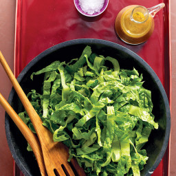 Romaine Salad with Anchovy Dressing