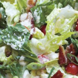 Romaine Salad With Tomatoes and Bacon