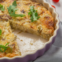 Ron's Artichoke and Two Cheese Frittata