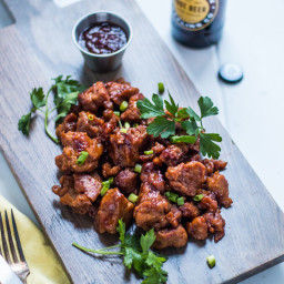 Root Beer Barbecue Seitan Wings