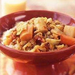Root Vegetable Tagine with Lentils