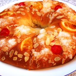 Roscón de Reyes sin leche y sin huevo con Thermomix®