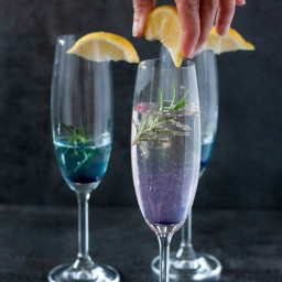 Rosemary 75 Champagne Cocktail