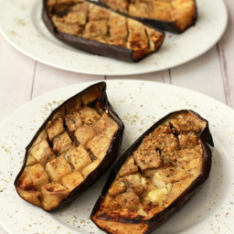 Rosemary and Olive Oil Roasted Eggplant