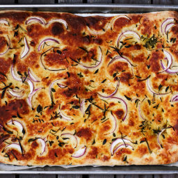 Rosemary and Onion Focaccia