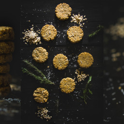 Rosemary and Parmesan Oat Biscuits