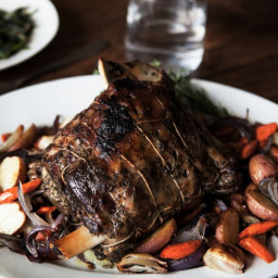 Rosemary and Thyme Braised Lamb Shoulder